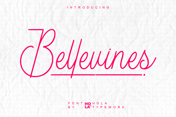 Bellevines: A Font That Elevates Branding with Elegance