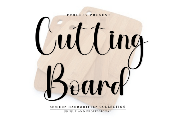 Boost Your Brand with Cutting Board Font