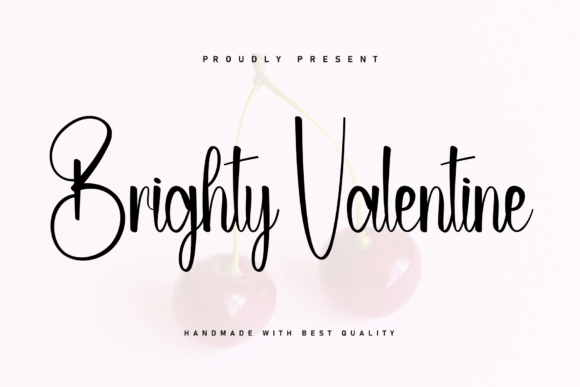 Brighty Valentine: A Font That Adds Heart to Every Project