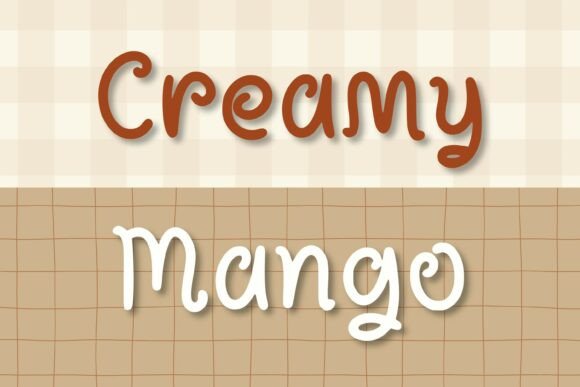 Creamy Mango: A Script Font for Editorial Charm