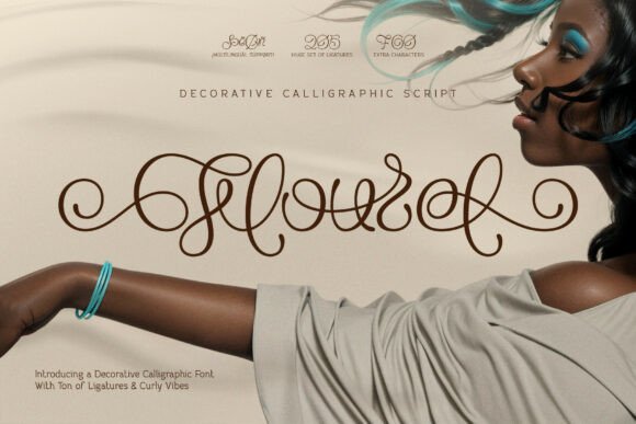 Flourel: A Script Font That Elevates Web Design