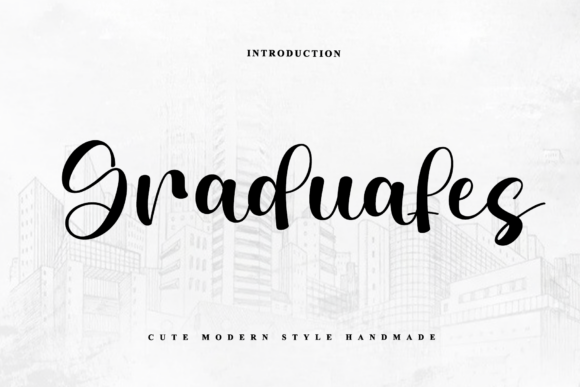 Graduates: A Script Font for Dynamic Campaigns