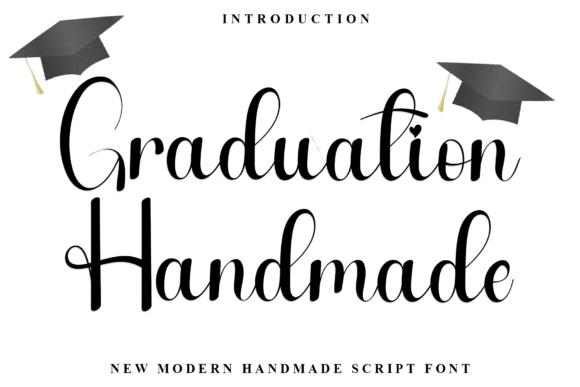 Graduation Handmade: A Festive Script for Crafters and Designers