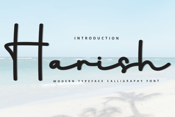 Harish: A Script Font That Elevates Digital Branding