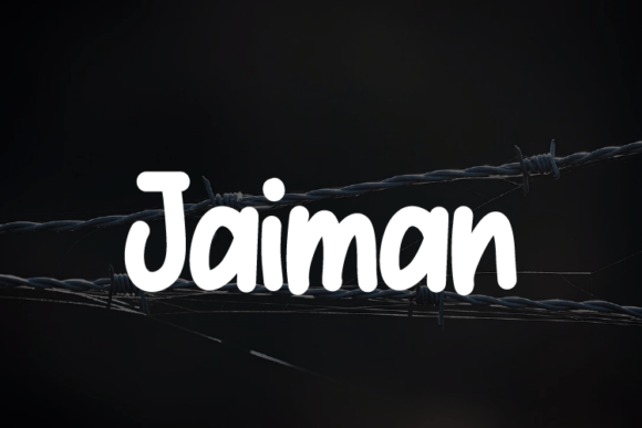 Jaiman: A Versatile Script Font for Editorial Design