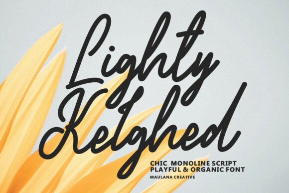 Lighty Kelghed: The Font That Elevates Your Campaigns