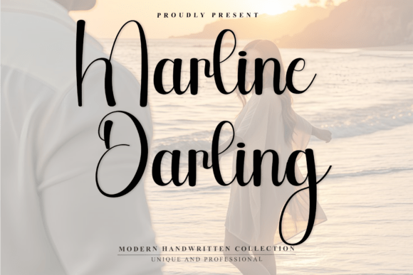 Marline Darling: A Script Font for Seasonal Campaigns