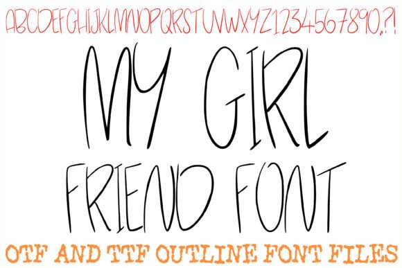 My Girl Friend Font: A Heartfelt Script for Branding