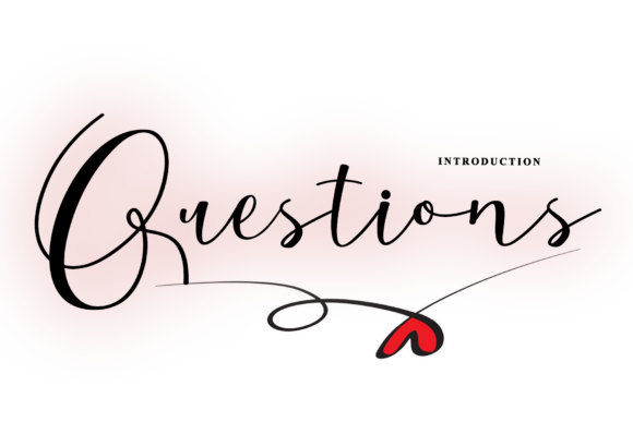 Questions: A Timeless Handwritten Font for Editorial Design