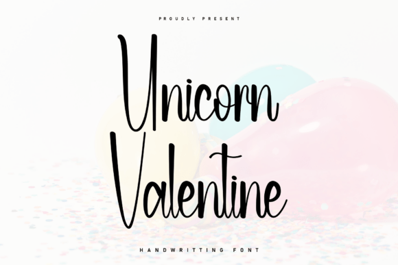 Unicorn Valentine: A Magical Font for Digital Design
